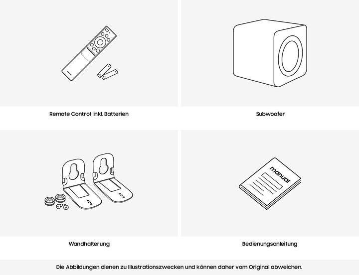 Productafbeelding Samsung SAMS HW-Q810GC 5.1.2-kanaals geluidsbalk HW-Q810GC/ZG (360 W, 5.1.2 Kanaal)