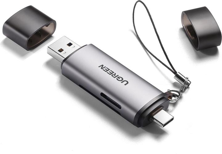 Produktbild Ugreen USB-C und USB-A — TF SD 3.0 (USB-C)