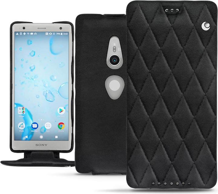 Actual product image Noreve Leather cover vertical (Sony Xperia XZ2)