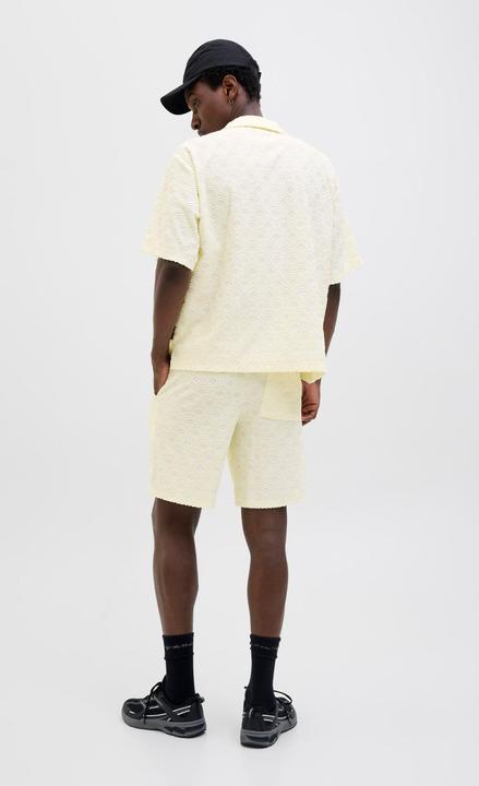 Actual product image Jack & Jones Strukturiert Polokragen Poloshirt Poloshirt (M)
