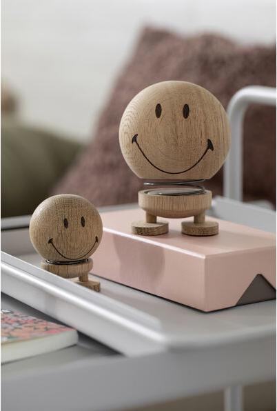 Produktbild Hoptimist Aufsteller Bumble Smiley M, Braun (9 x 8.5 x 12 cm)