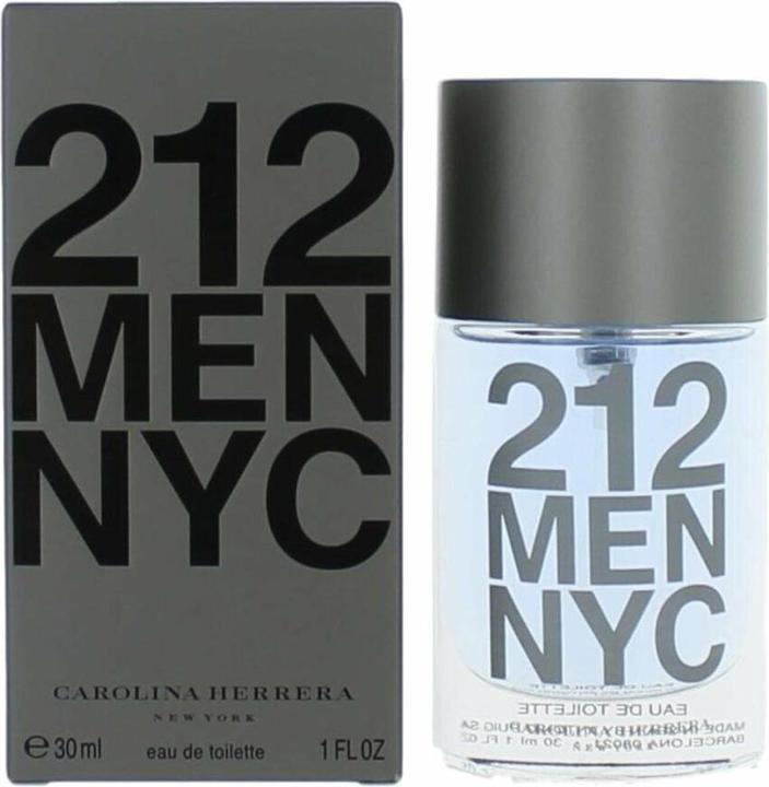 Actual product image Carolina Herrera 212 by Eau de Toilette Spray (Neue Verpackung) 30 ml (Eau de toilette, 30 ml)