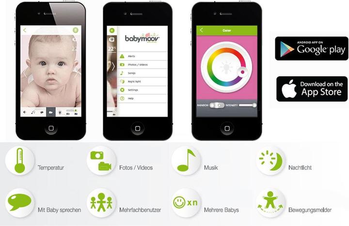 Produktbild Babymoov Video-Babyphone (Babyphone mit Kamera, 999 m)