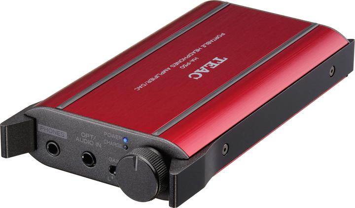 Produktbild TEAC HA-P50 Rot (USB-DAC, Gain-Schalter)