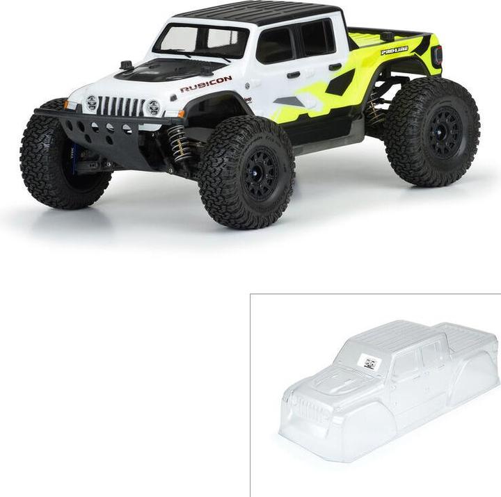 Produktbild Proline Karosserie Jeep Gladiator Rubicon unlackiert, 1:10