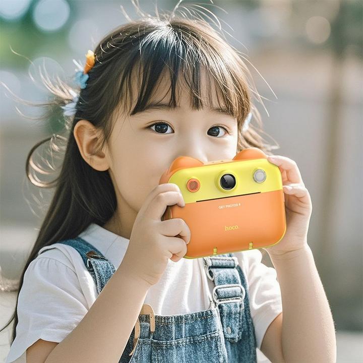 Produktbild Hoco Other Computer Accessory children camera with printer and selfie function DV204 yellow