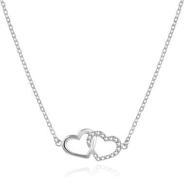 Immagine prodotto Agato Bella collana d'argento con cuori AGS1499/47