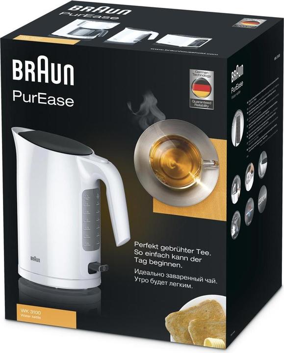 Actual product image Braun Pure Ease WK 3100 (1.70 l, CH plug)