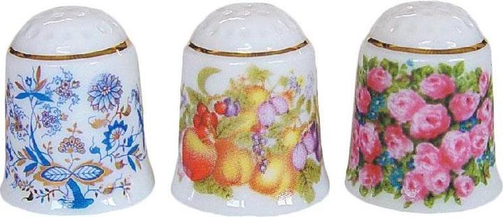 Produktbild Reutter M.W. - Fingerhüte Küchendekor - 3 fach sortiert