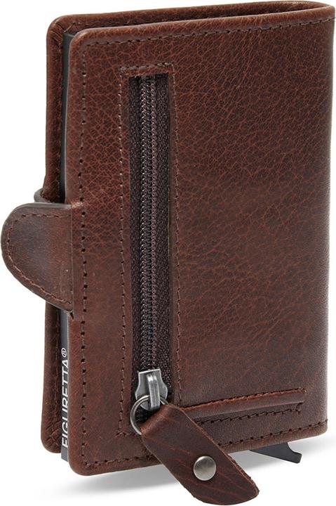 Actual product image The Chesterfield Brand Baldwin credit card holder RFID protection leather 6.5 cm