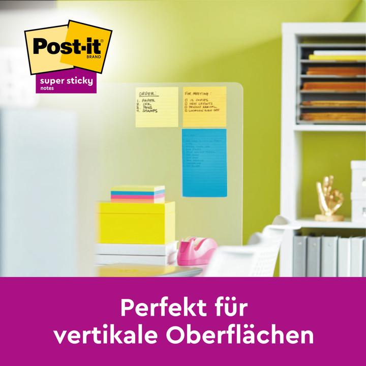 Productafbeelding Post-it Super Sticky (102 x 152 mm)