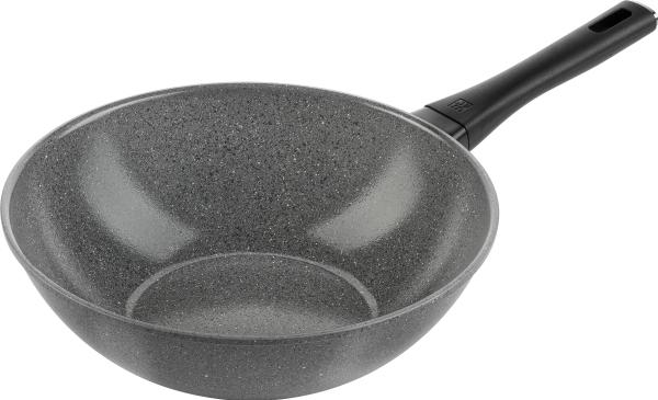 Produktbild Zwilling - Terreno Plus Ceramic Wok - Gray - 28 cm (28 cm, Wok Pfanne, Aluminium)