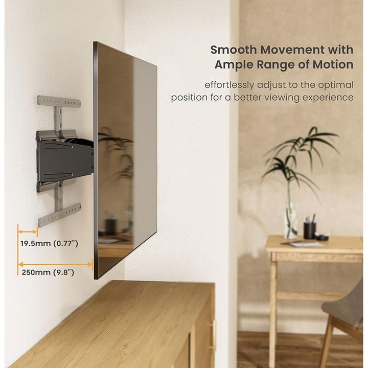 Image du produit Value Ultra-mince Full-Motion (Mur, 90", 50 kg)