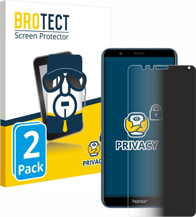 Immagine prodotto BROTECT Pellicola privacy antispia Pellicola di protezione dalla luce blu (2 Pezzo/i, Honor 7X)