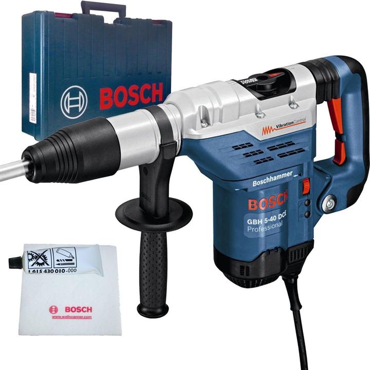 Bosch Professional Bohrhammer mit SDS max GBH 5-40 DCE (Netzbetrieb)
