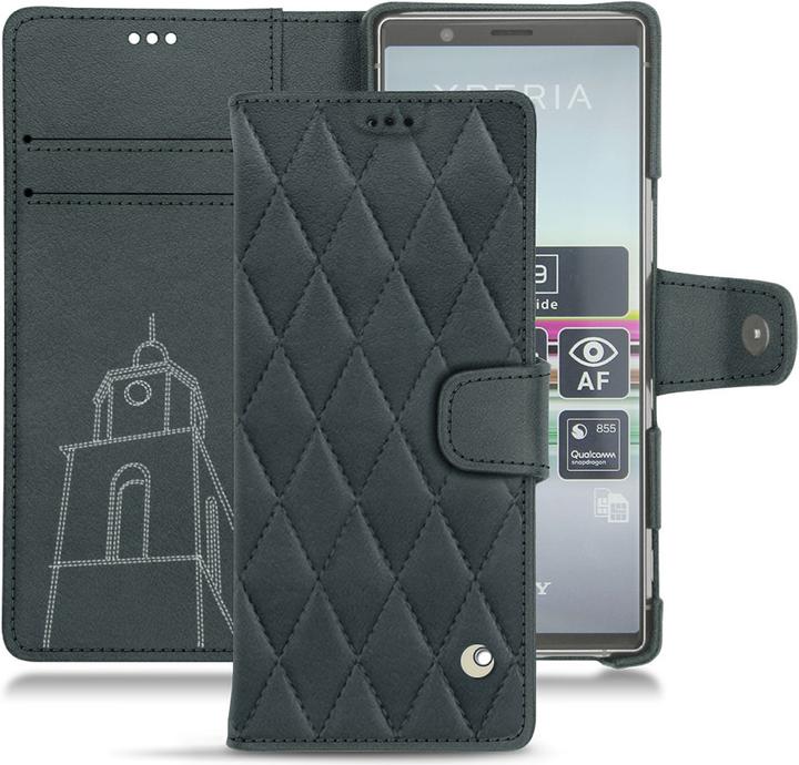 Produktbild Noreve Lederschutzhülle Wallet (Sony Xperia 5)