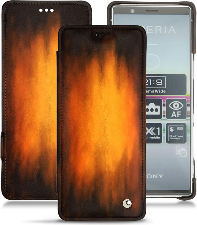 Actual product image Noreve Leather case horizontal (Sony Xperia 5)
