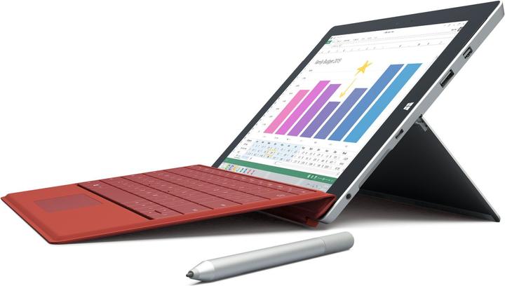 Image du produit Microsoft Surface 3, SSD 64Go (10.80", Intel Atom x7-Z8700, 2 Go, 64 Go)