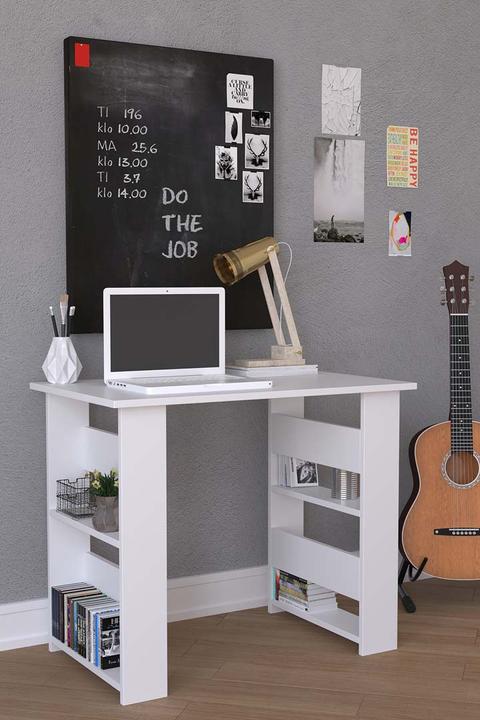 Produktbild VCM Holz Schreibtisch Computertisch Arbeitstisch Bürotisch Büro Tisch Efilo (90 x 56 x 74 cm)
