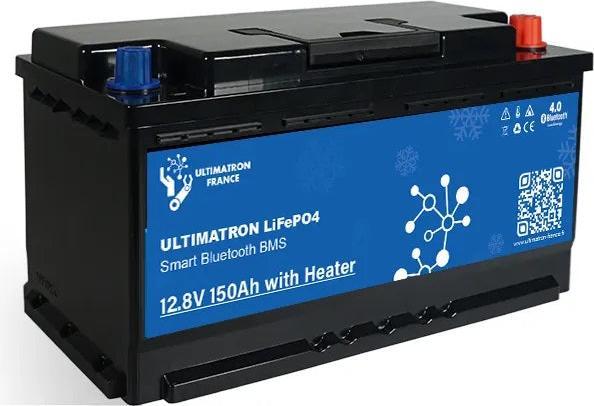 Produktbild Ultimatron ULS-12V-150Ah LiFePO4 Versorgungsbatterie (Heater) (12 V, 150 Ah)