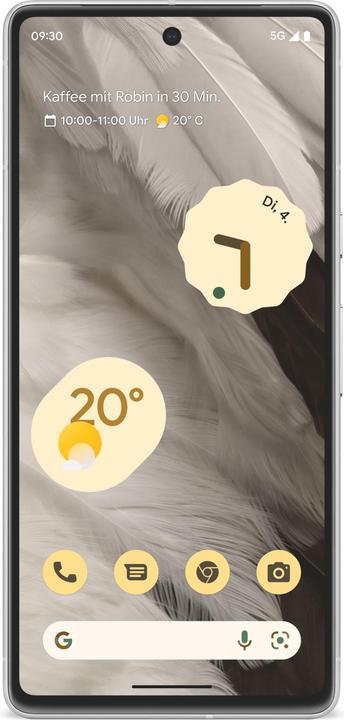 Immagine prodotto Google Pixel 7 (128 GB, Neve, 6.30", SIM + eSIM, 50 Mpx, 5G)