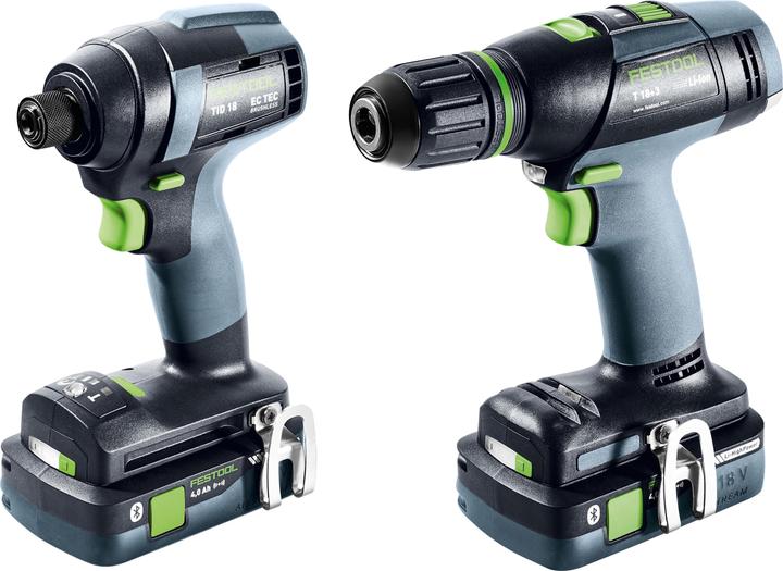 Produktbild Festool Schrauber- und Bohrer-Set TID 18 HPC 4,0 I-Set T18 (Akkubetrieb)