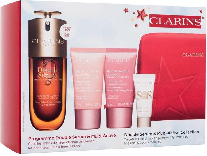 Clarins Double Serum & Multi-Active Collection (Gesichtspflege set)