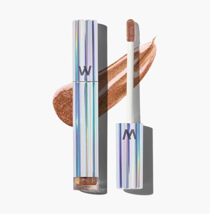 Actual product image Wonderskin - Wonder Blading Top Gloss Gold Glitter (Pink)