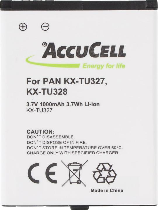 Image du produit Panasonic AkkuKX-TU327 BJ-LT100010