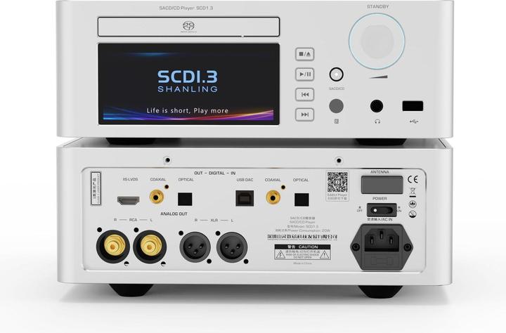 Actual product image Shanling SCD1.3 (SACD player, CD player, Bluetooth Receiver)