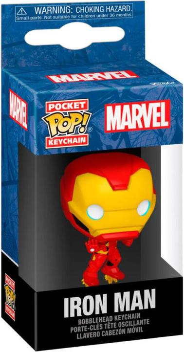 Actual product image Funko Pocket POP Keychain Marvel Iron Man Classics