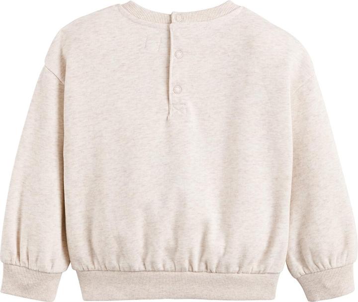 Actual product image La Redoute Collections Sweatshirt with round neck and squirrel motif (98)