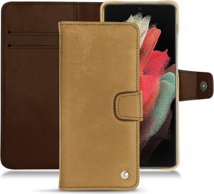 Actual product image Noreve Leather case wallet (Samsung Galaxy S21 Ultra)