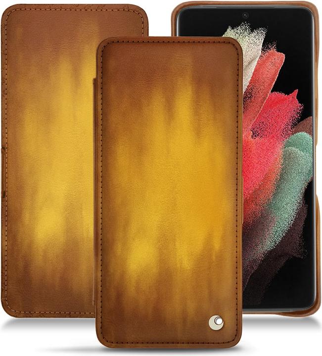 Actual product image Noreve Leather case horizontal (Samsung Galaxy S21 Ultra)