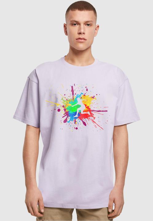 Immagine prodotto Merchcode Maglietta oversize Colour Splash Player Heavy - 116571 (S)