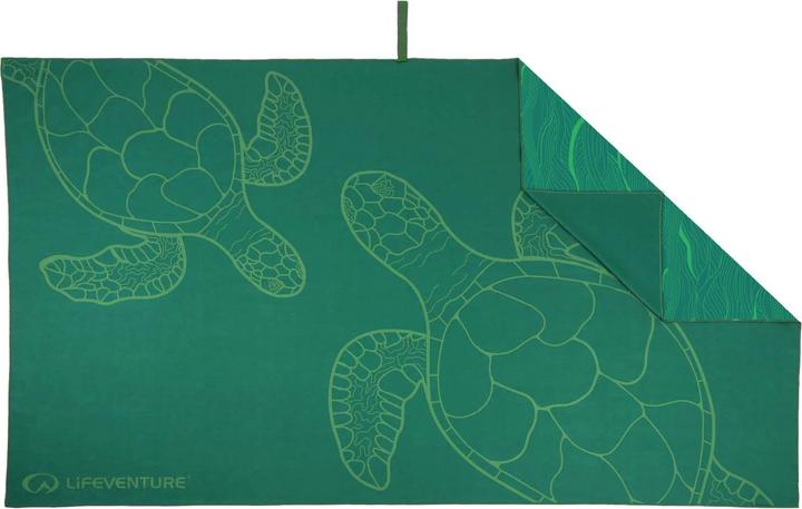 Lifeventure Recycled SoftFibre Trek Towel, Turtle, Giant