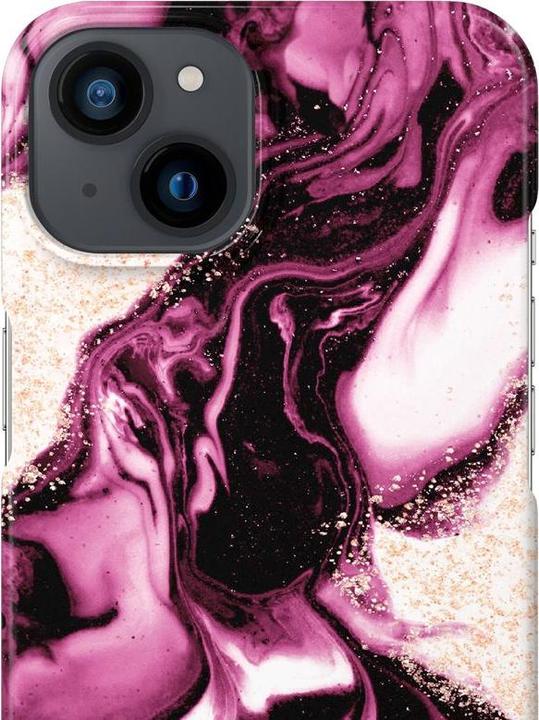 Actual product image iDeal Of Sweden Golden Ruby Marble (Apple iPhone 14 Plus)