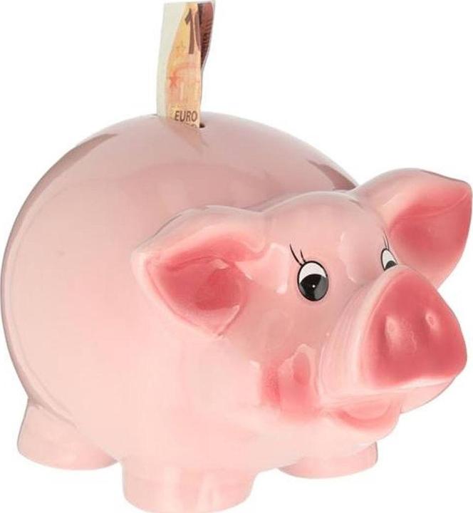 Sombo Salvadanaio rosa XXL (Ø 25 cm)