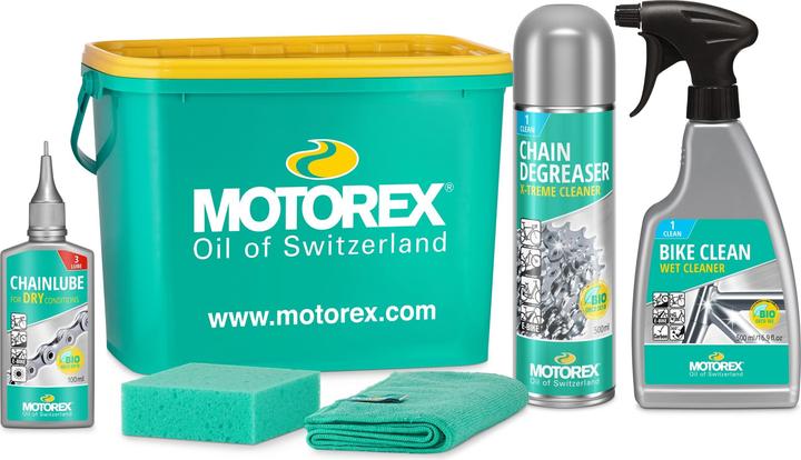 Motorex Kit pulizia bici (500 ml, Pulitore per biciclette)