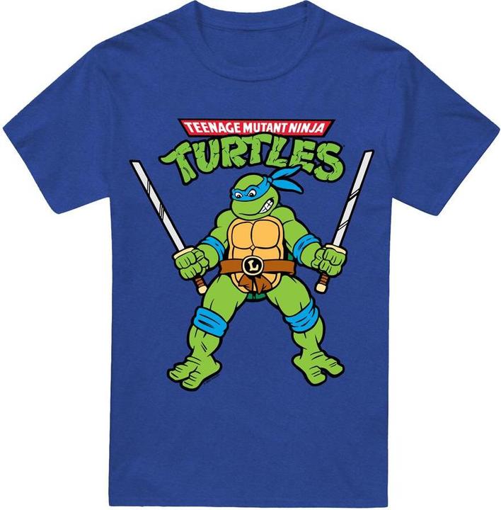 Immagine prodotto Teenage Mutant NT Maglietta Leonardo Retrò Adulto Unisex (S)