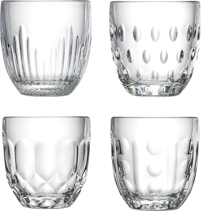 Actual product image La Rochère Drinking cup Troquet 250 ml, 4 pieces, Transparent (0.25 l, 4 x)