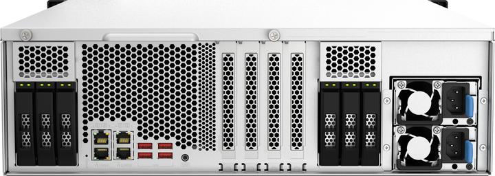 Actual product image QNAP TS-h2287XU-RP-E2336-32G Intel Xeon E-2336 6 Cores/12 Threads 32GB ECC DDR4 2x16 22-Bay 3U rackm (0 TB)