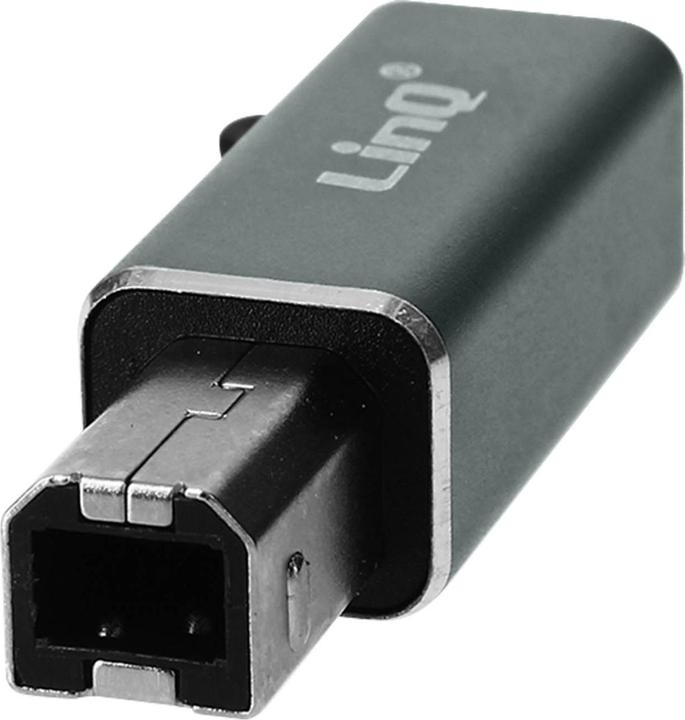 Image du produit LinQ Adaptateur USB-C femelle / USB-B mâle (USB Type C, USB-A)