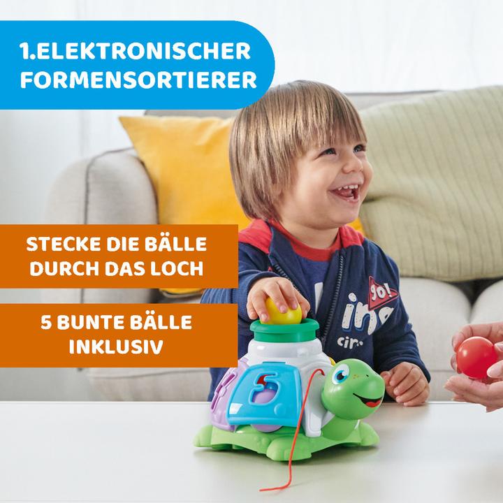 Produktbild Chicco Nachziehspielzeug Sortier-Schildkröte zum Ziehen