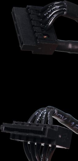 Actual product image Xilence XZ182 SATA cable