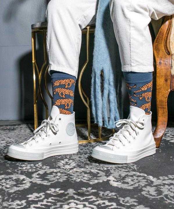 Actual product image DillySocks Water Jaguar (Single pack, 41 - 46)
