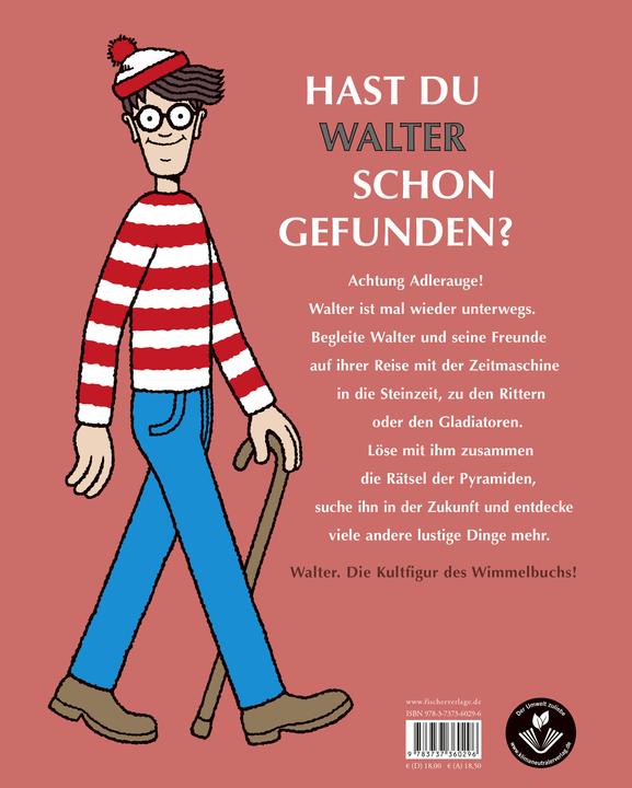 Actual product image Wo ist Walter jetzt (German, Martin Handford, 2017)