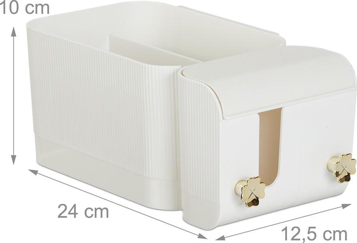 Actual product image Relaxdays cosmetics organiser