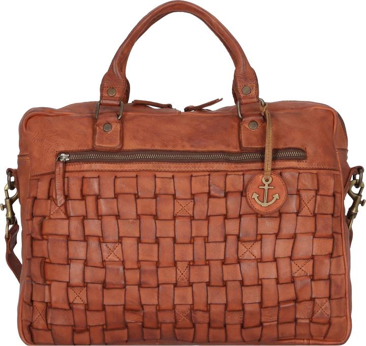 Harbour 2nd Cool Casual Aris Aktentasche Leder 40 cm Laptopfach