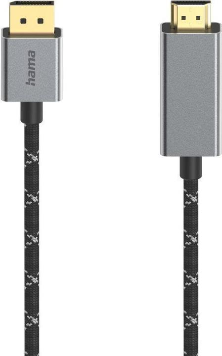 Produktbild Hama DisplayPort — HDMI (Typ A) (1.50 m, DisplayPort, HDMI)